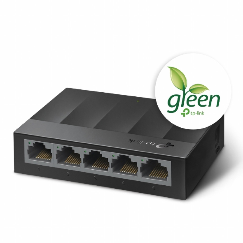 سوئیچ شبکه 5 پورت تی پی لینک مدل LS1005G